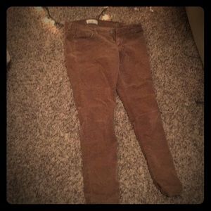 Old navy corduroy skinny pants